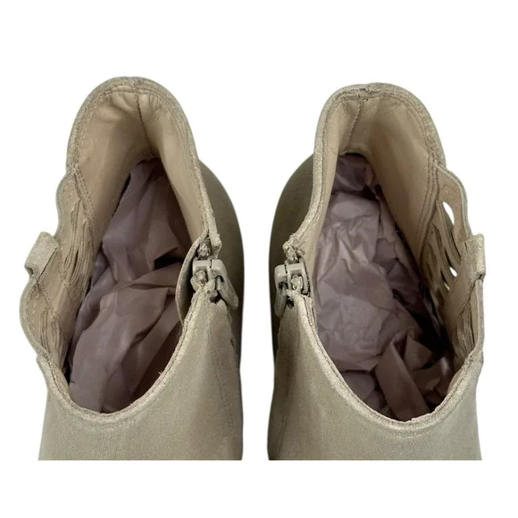 Paul Green Vienna Biscuit Soft Suede Chelsea Boots Womens US 7.5 UK 5 New $520 - Picture 9 of 12